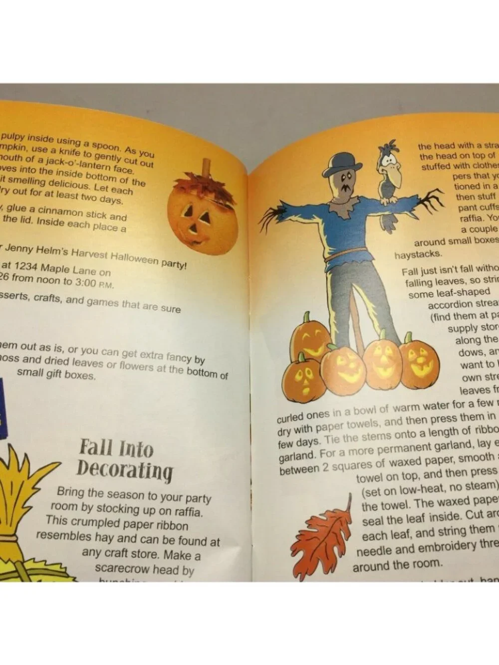 FBNR Favorite Brand Name Halloween Fun Magazine 2002 Party Ideas Games Crafts